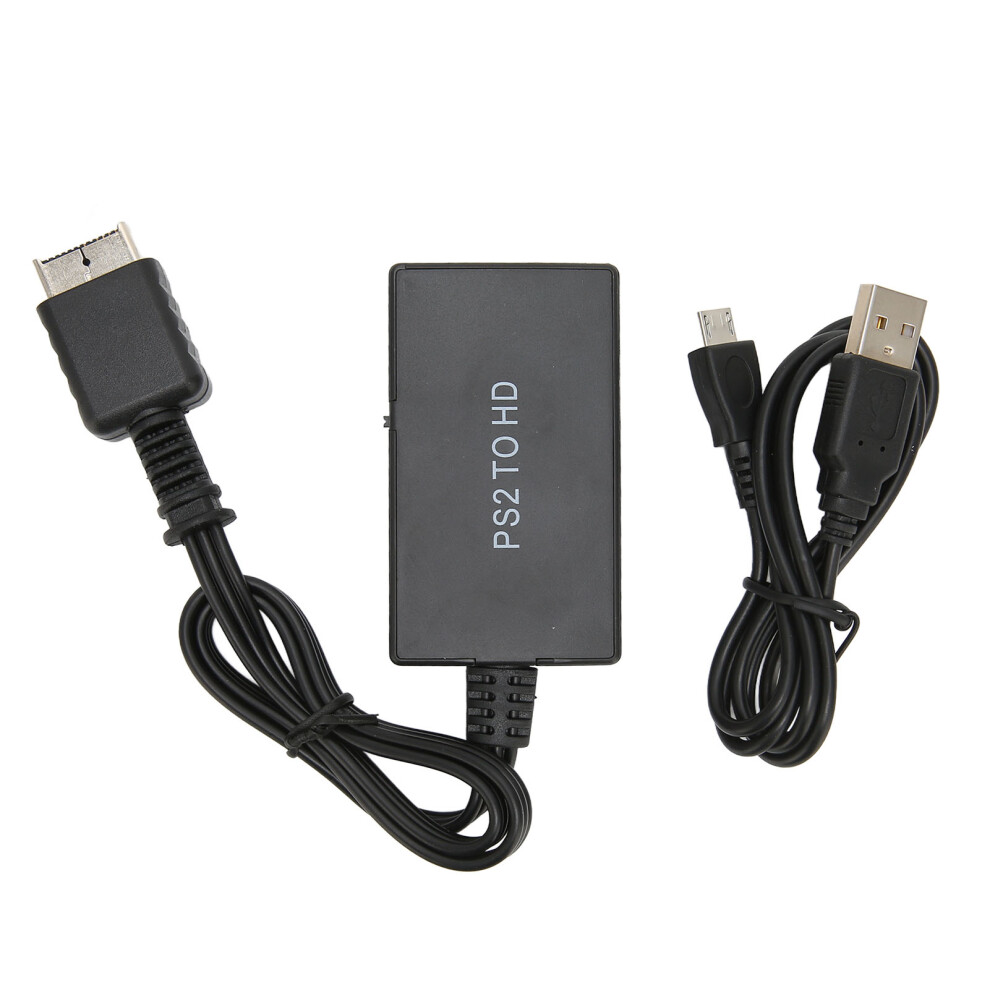 Rgb Signal Output Converter For Ps2, Plug And Play Hdmi Adapter With Aspect Ratio Switch And Advanced Signal Processing For Vivid Gaming Graphics 9012494729436