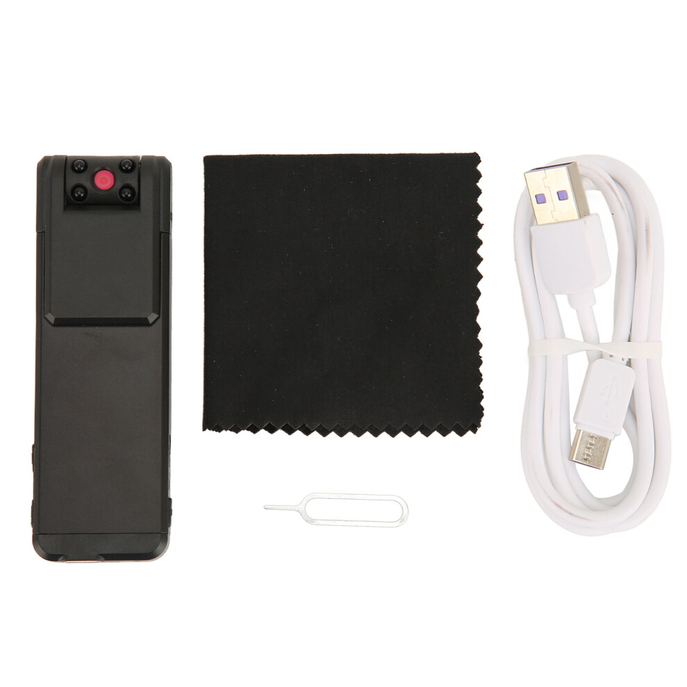 High-Definition Body Cam With Motion Detection And Wide Angle Lens, Long Battery Life For Uninterrupted Footage Capture, Supports Up To 256Gb For Exte 9012494731859