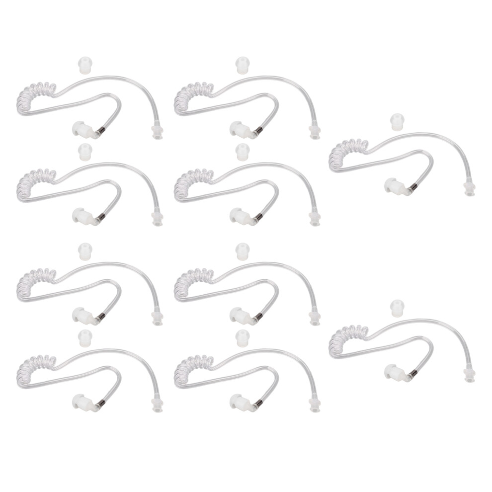 Stealth Spy Game Headset Acoustic Tube Assembly, Versatile Applications For Security And Role Play, Compatible With Walkie Talkie Earpieces Featuring 9012494731200