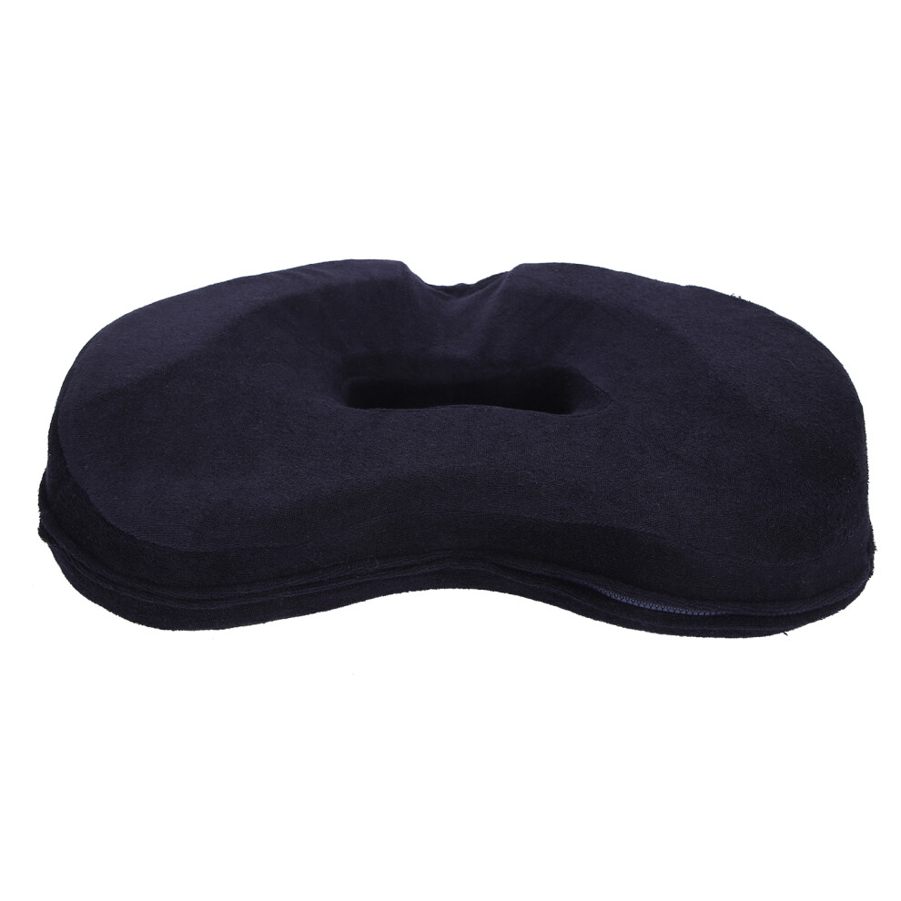 Memory Foam Cushion For Tailbone Pain Relief, Ergonomic Donut Pillow With Pressure Sores Prevention And Non Slip Bottom, U-Shaped Design For Sciatica