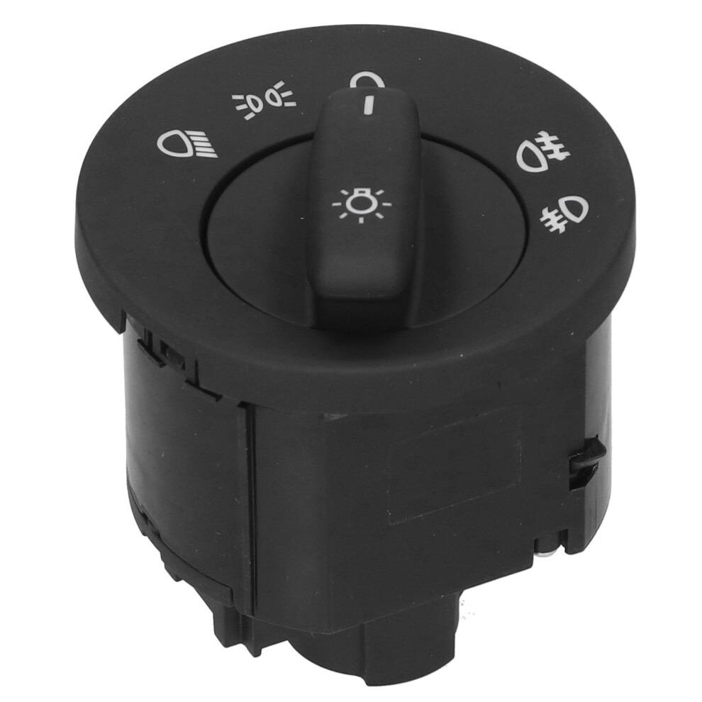 Car Headlight Fog Lamp Switch Abs Fit For Octavia Ii 1Z0941431e Black 4351378571347