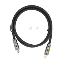 Fiberlydkabel Højhastigheds digitalt lydkabel Forgyldte stik Holdbar konstruktion Tabsfri signaltransmission Til spillekonsol Soundbar T