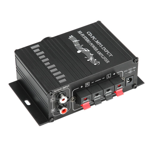 Ενισχυτής ήχου Bluetooth HiFi Stereo AMP Βελτιωμένη τεχνολογία Bluetooth Δέκτης FM Ενισχυτής 1