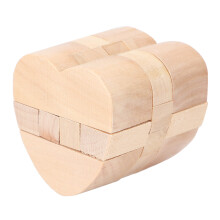 Premium Wooden Brain Teaser Puzzle Toy Intelligence Game for Kids Adults Hidden Compartment Design Stress Relief Tool Problem Solving Ability Builder