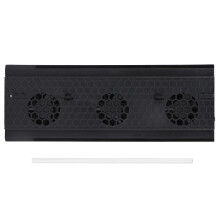 Chladicí stojan pro konzoli Xbox One X, vertikální stojan se 3 vysokorychlostními ventilátory a vestavěnými porty USB Hub, zabraňuje