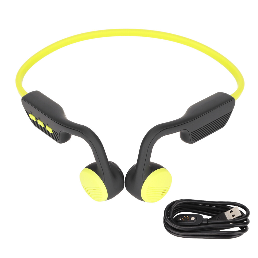 Open Ear Headphones, Air Conduction Technology Ultra Safe Design, Bluetooth 5.2 Bone Conduction Headphones, Sweat Resistant Wireless Sport, 24 Hours 9773935288324