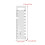 Quilting Ruler Acrylic Patchwork Fabric Cutting Tool with Accurate Measurement and Easy Read Numbers 4