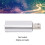 Type-C Adapter Converter Female to Micro Male USB Charging Data Line Silver 5