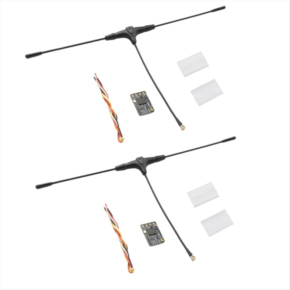 New 2Pcs Elrs Nano 915Mhz Rx Receiver Expresslrs Nano Long Range For Rc Fpv Racing Drone Quadcopter