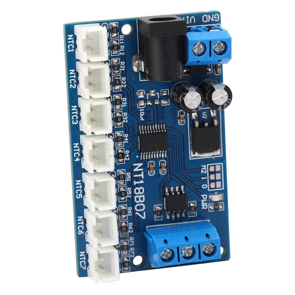 Nt18b07 7-Channel Rs485 Board For Temperature Sensors Paperless Recorder 6V-24V 8381378574037