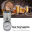 Mini-régulateur de CO2 MFL3/8in-TR21x4 0-60 psi métal 3