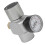 Mini-régulateur de CO2 MFL3/8in-TR21x4 0-60 psi métal 9