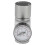 Mini-régulateur de CO2 MFL3/8in-TR21x4 0-60 psi métal 13