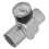 Mini-régulateur de CO2 MFL3/8in-TR21x4 0-60 psi métal 12