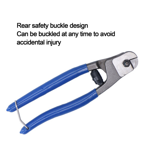 Cable and Wire Cutter 8mm Cut Diameter Manual Tool with Spring & Rope 1