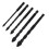 5PCS Masonry Drill Bits Set 1/4 Inch Hex Carbide Cemented 15