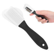Wildleder-Schuhreinigerbürste Nubuk & Samtleder 2-seitig Polierwerkzeug 15 cm