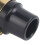 5 pezzi bocchini per sassofono in ABS neri 90.5x28.8mm 10
