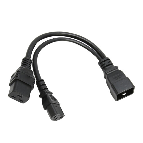 Διπλό καλώδιο επέκτασης ισχύος εξόδου - επιβραδυντικό φλόγας Y θραύστης για