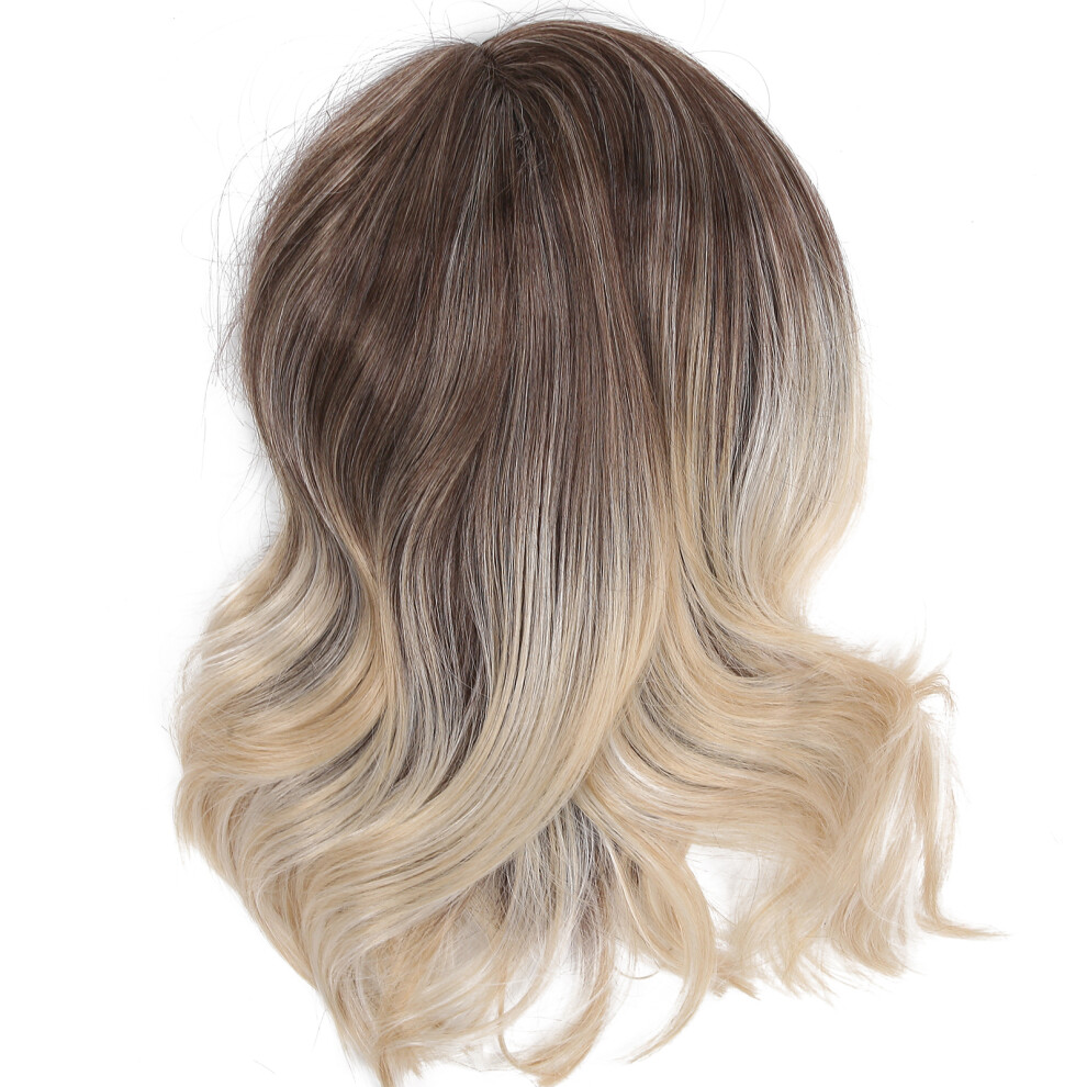 Unisex Curly Shoulder Length Wig, Synthetic Fibers With Good Air Permeability, Easy Care Washable Wigs For Women, Heat Resistant, Comfortable To Wear,
