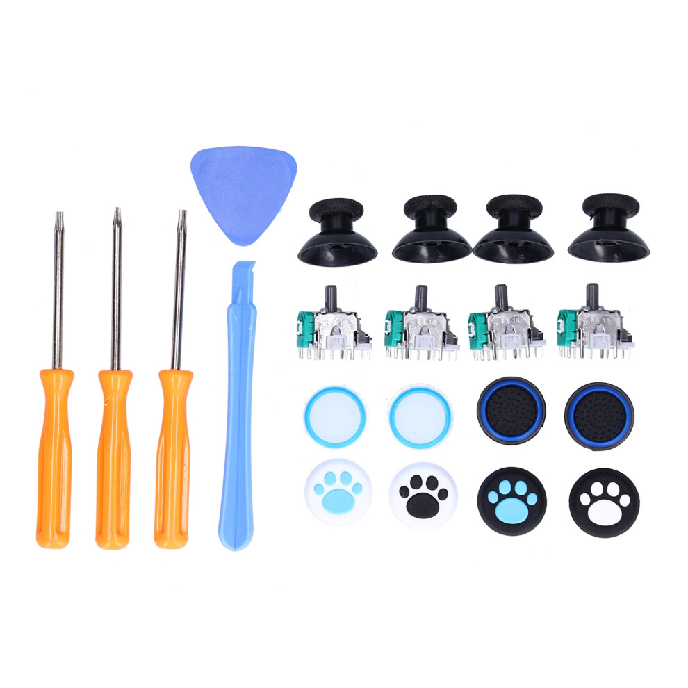 High Quality Analog Joystick Repair Kit, Genuine Analog Joysticks Fix For Stick Drift, Professional Tools Kit Ensures Easy Installation, Original 9482828842511