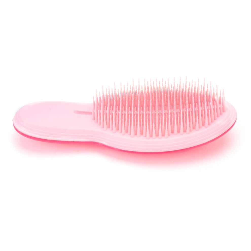 Gentle Detangling Hairbrush for Wet or Dry Hair, Two-Tiered Teeth System that Prevents Pulling, Lightweight Travel-Friendly Brush with Scalp