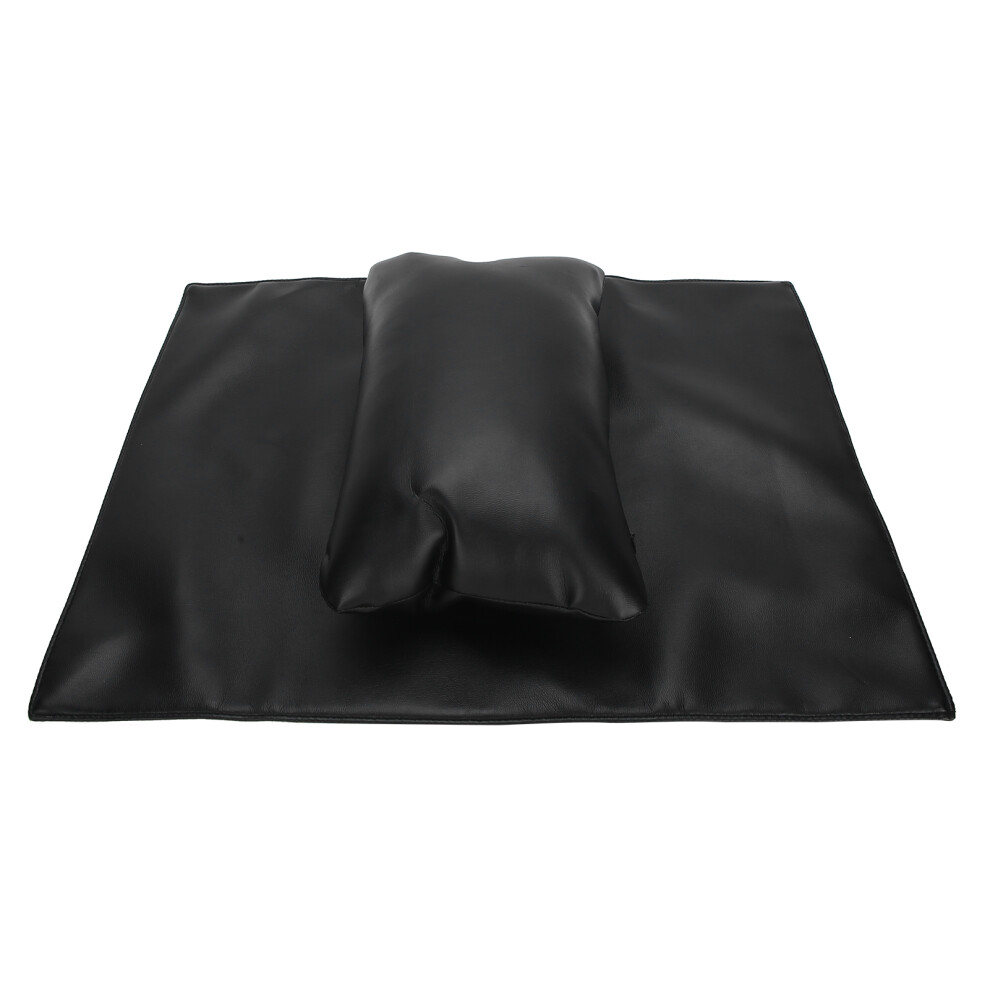 Nail Art Hand Rest For Salon Quality, Ergonomic Construction Pu Leather Cushion Ensures Comfortable Touch And Smooth Texture, Tailormade For Nail