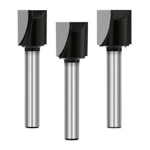 Universeller Fräser mit 1/2-Zoll-Schaft,-3-teiliges Set