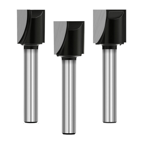 Universeller Fräser mit 1/2-Zoll-Schaft,-3-teiliges Set