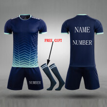 (8622-Free customized, XS(135-145cm)) Kid Football Jerseys Customize Children Soccer Uniform Shirts Futsal Sportswear Adult Child Team Outfit