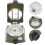 DC60‑2A Aluminium Alloy Foldable Compass Army Green, Multi-Function, 9x7x3cm 4