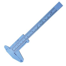 Plastic Vernier Caliper 150mm Digital Sliding Caliper Gauge  Accuracy Length Measurement Tool Mini Portable Blue