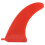 Environmental PVC Surfboard Fin for Longboard, Red, 230g 2