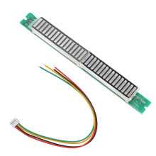 Pannello di visualizzazione livello sonoro con indicatore musicale a 32 bit e 8 effetti, LED regolabile in luminosità