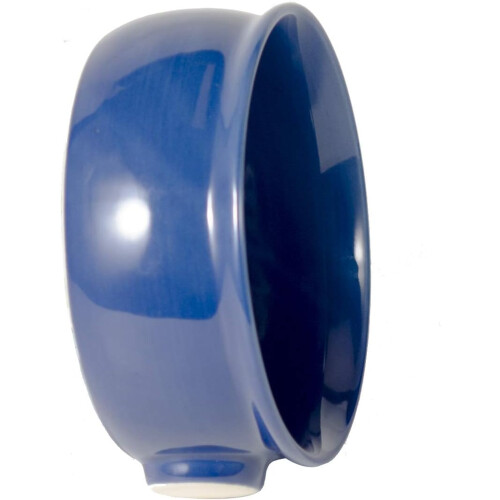 Ceramic Shaving Bowl for Men with Large Capacity, Easy Clean Surface and NonSlip Handle 1