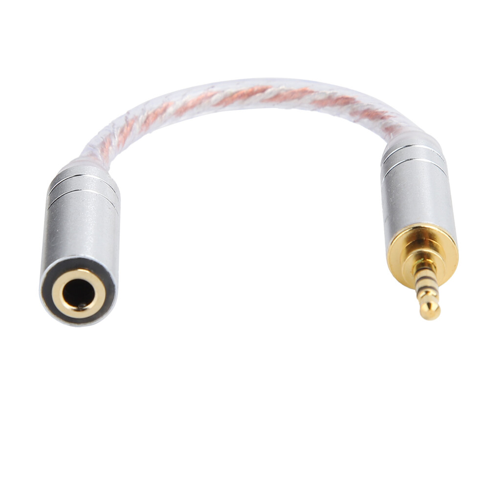 Audio Adapter Plated Connectors Stereo Mono Function Translucent Keycap Audio Converter High Quality Sound Enhancer For 5.5Mm Devices Gold 9176269206628