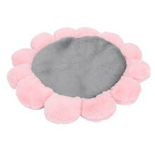 Cama-sofá para mascotas con soporte, lavable, para perros, con funda extraíble, impermeable, antideslizante, de felpa de coral, duradera y