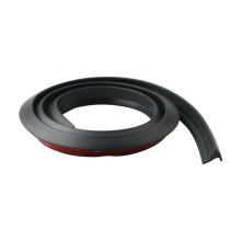 Universal Car Rubber Wheels Fender Extension Molding Flares 1.5m Black Wheel Arch Trim For Car Protection And Decoration