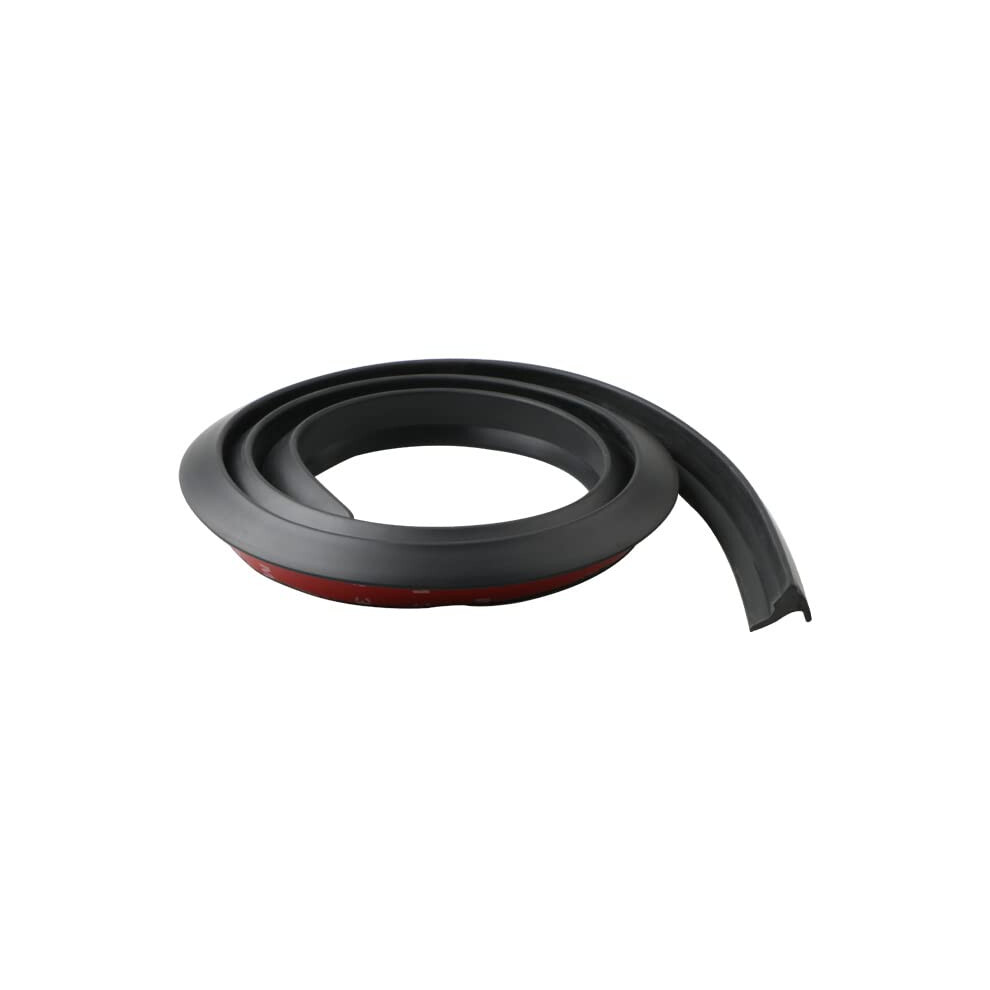 Universal Car Rubber Wheels Fender Extension Molding Flares 1.5M Wheel Arch Trim For Car Protection And Decoration Black 9382693080332
