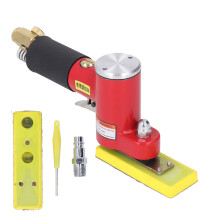 Air Powered Random Orbital Sander, Precision Tool with Quick Replacement Grinding Disc and Low Vibration Design, Ideal for Auto Body Work and