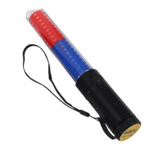 Led Wand With Wrist Strap Glow Stick For Parking Guides And Air Marshaling Campsite Lighting
