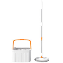 Mop With Bucket Spin Mop Water Separation System No HandWashing Floor Cleaning Tool For Home Use