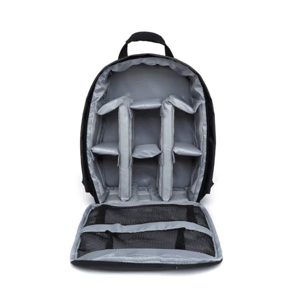 Multifunctional Outdoor Camera Backpack For Dslr And Mirrorless Cameras Waterproof Photo Case Gray 9189345528415
