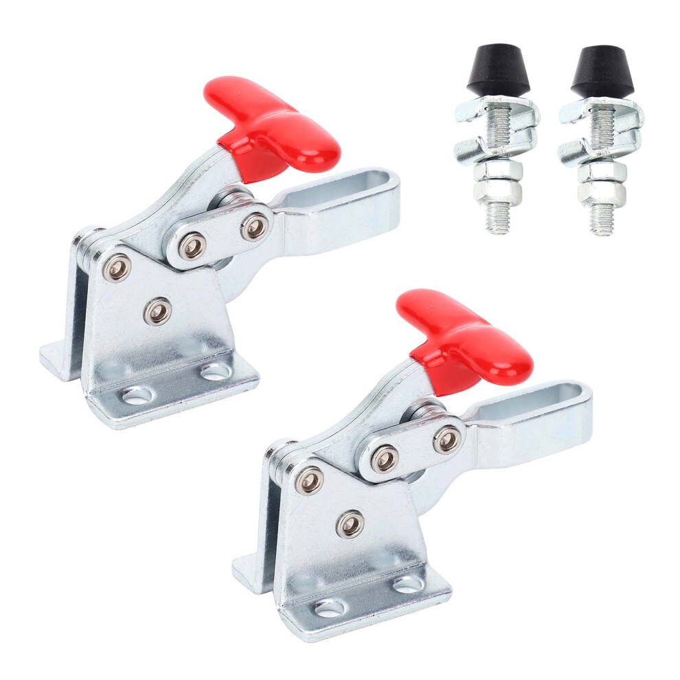 2Pcs Ghâ13005 Welding Toggle Clamp For Horizontal Fixture Elbow Compressor 4611382505258