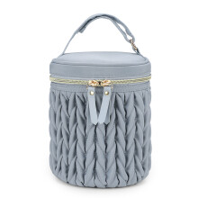 Durable Fabric Insulated Warmer Handbag For Daycare-grey