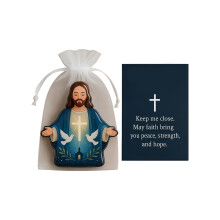 Pocket Hug Gift with Inspirational Card Holiday Acrylic-1 1