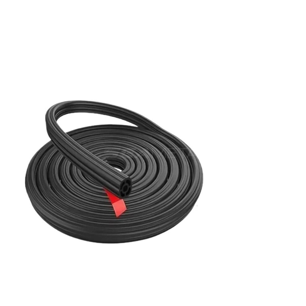 5M Car Door Seal Strip Rubber Weatherproof Double Layer Noise Reduction For Car Trunk Engine 9189345528620