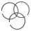 High-Quality 65mm Piston Ring - Fits 2.2KW/3.0KW Compressor Motor 9