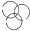 High-Quality 65mm Piston Ring - Fits 2.2KW/3.0KW Compressor Motor 4