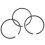 High-Quality 65mm Piston Ring - Fits 2.2KW/3.0KW Compressor Motor 13